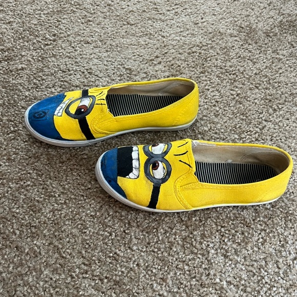 Custom/Hand Painted Despicable Me Flats - Picture 3 of 4